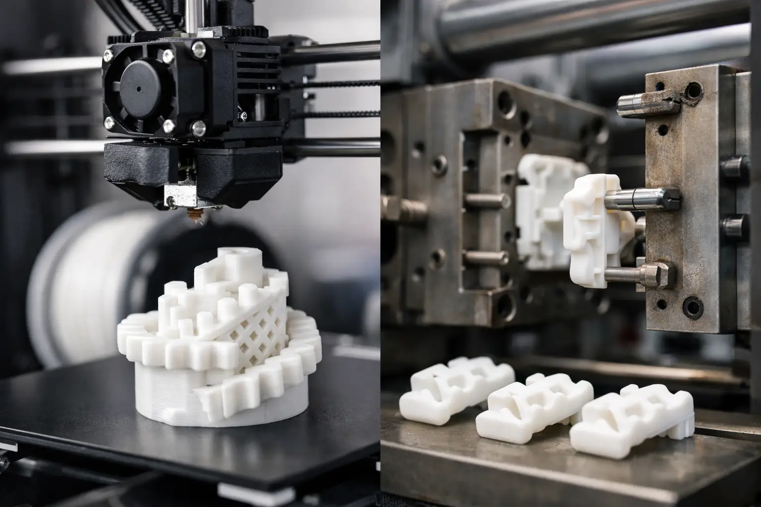 3D Printing vs Injection Molding