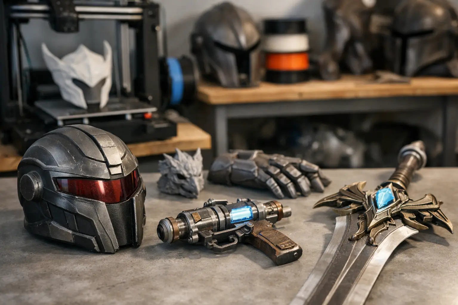 Custom Cosplay Prop Printing That Works